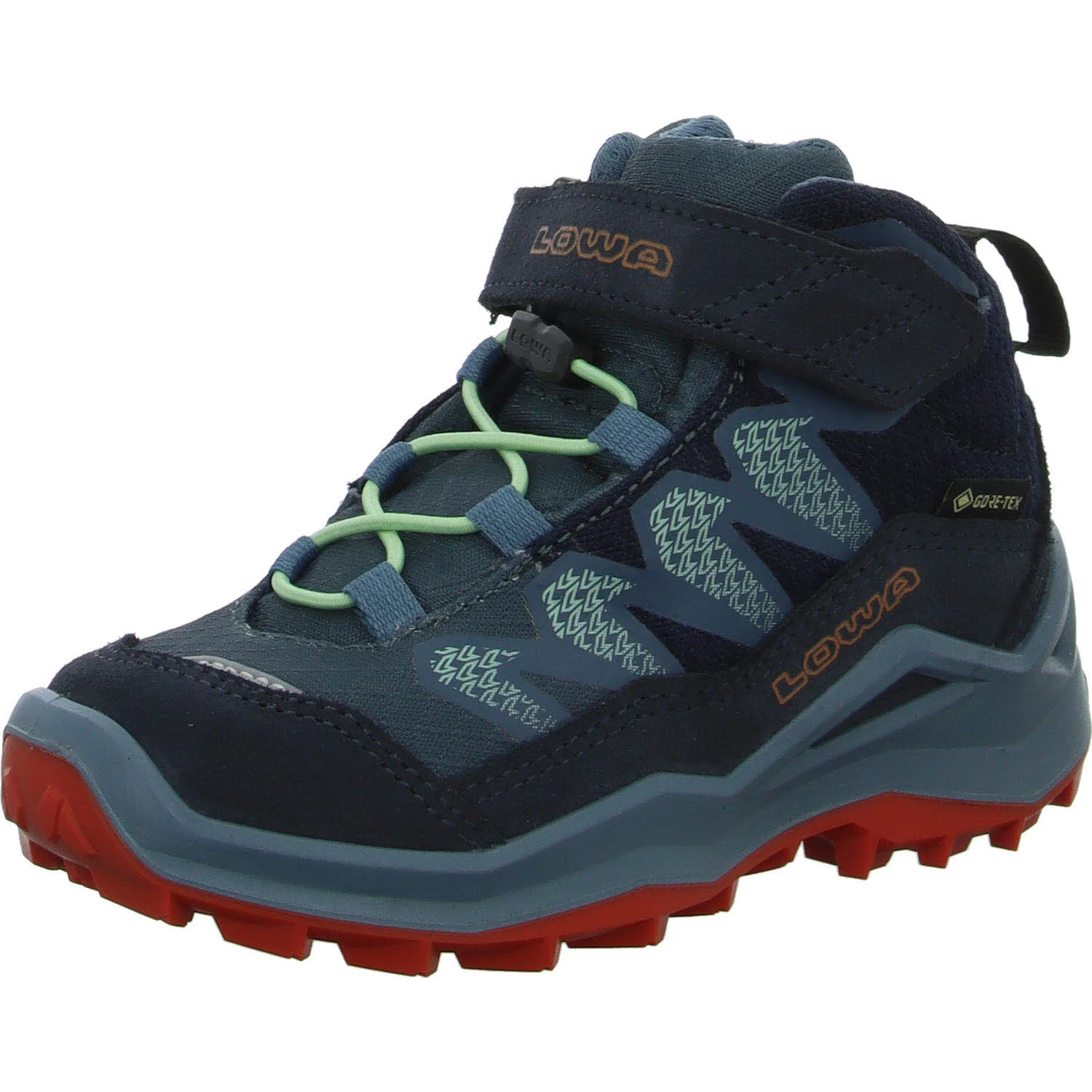 Lowa Kinder Schaftstiefel 641629/6968 MADDOX PRO GTX MID VC JR navy/rauchblau normal