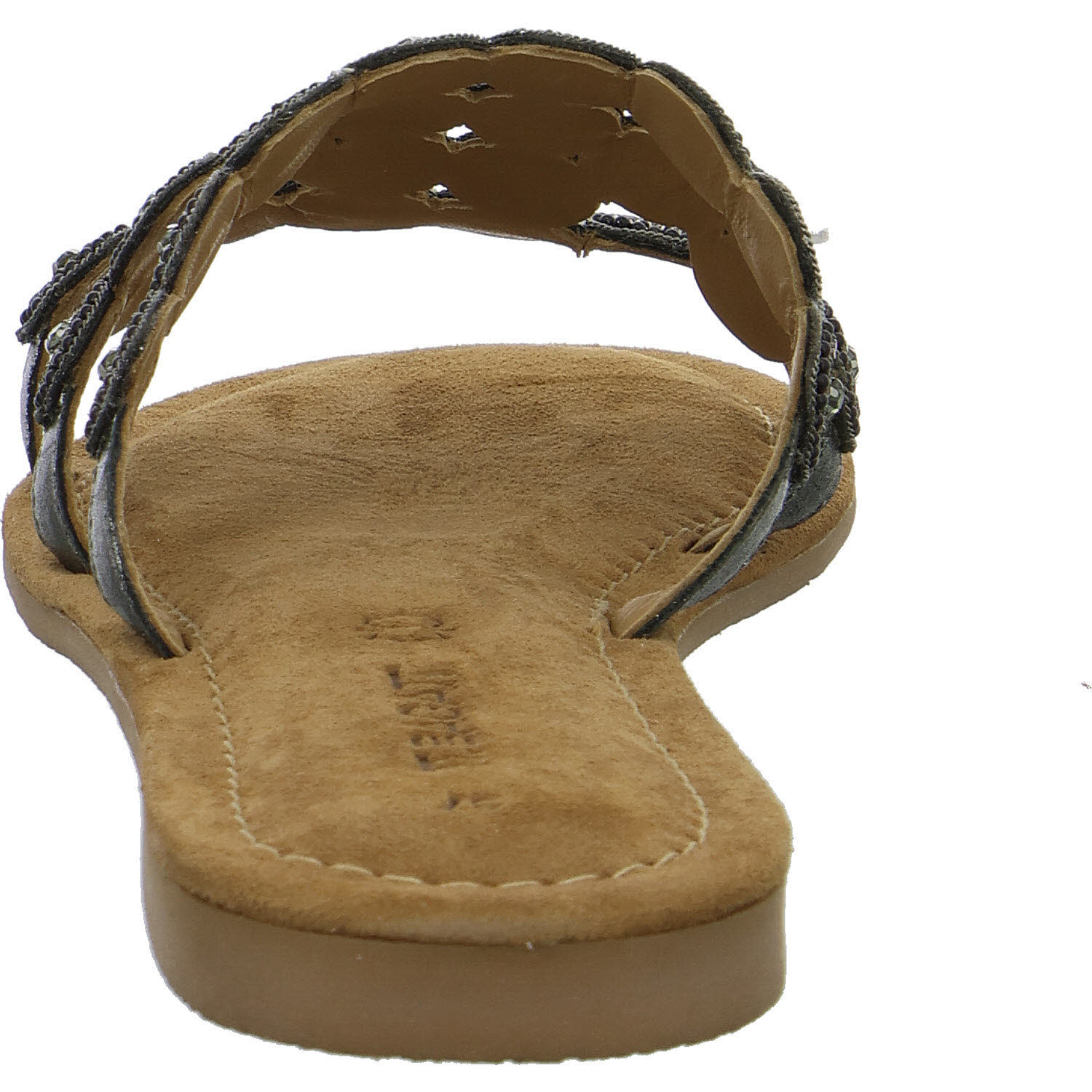 TT.Bagatt Damen Pantoletten D31ASY923900-1090 D31ASY923900 black/metalics normal