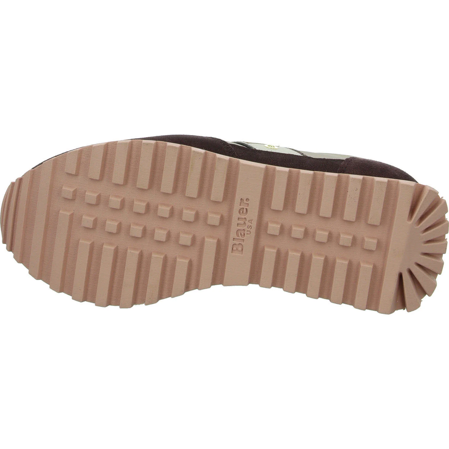 Blauer Damen Schnürschuhe F5MILLEN03/NYS MILLEN03 bordeaux/taupe normal