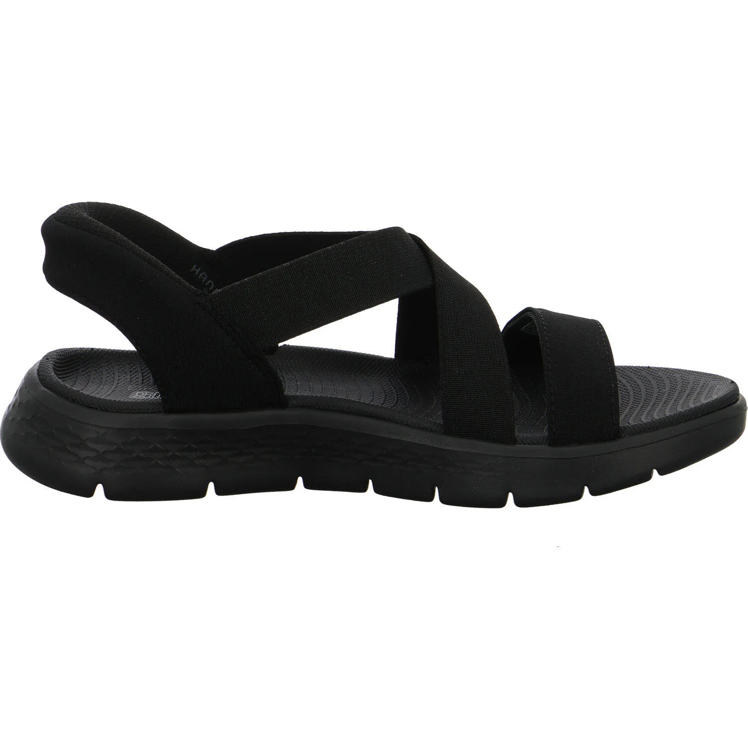 Skechers Damen Sandalen 141489 BBK GO WALK Flex Sandal - Glimmer black normal