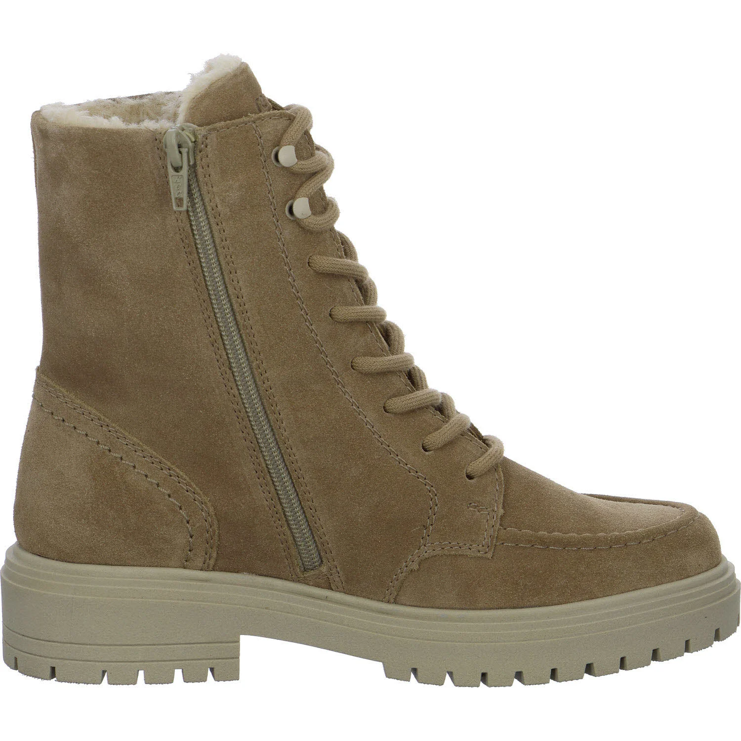 Element 7 von 8 (Bild) – Remonte Damen Schnürstiefel warm D4B70-20 D4B70 camel G (weit)