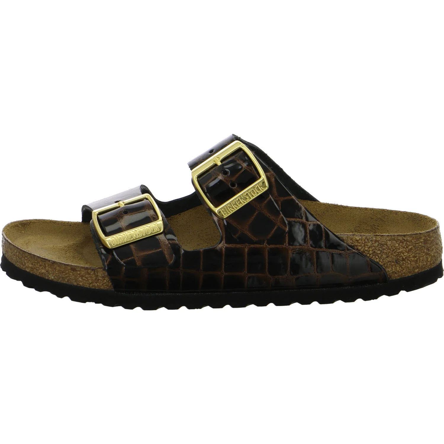 BIRKENSTOCK Pantoletten 1032864 Arizona Soft Footbed black schmal
