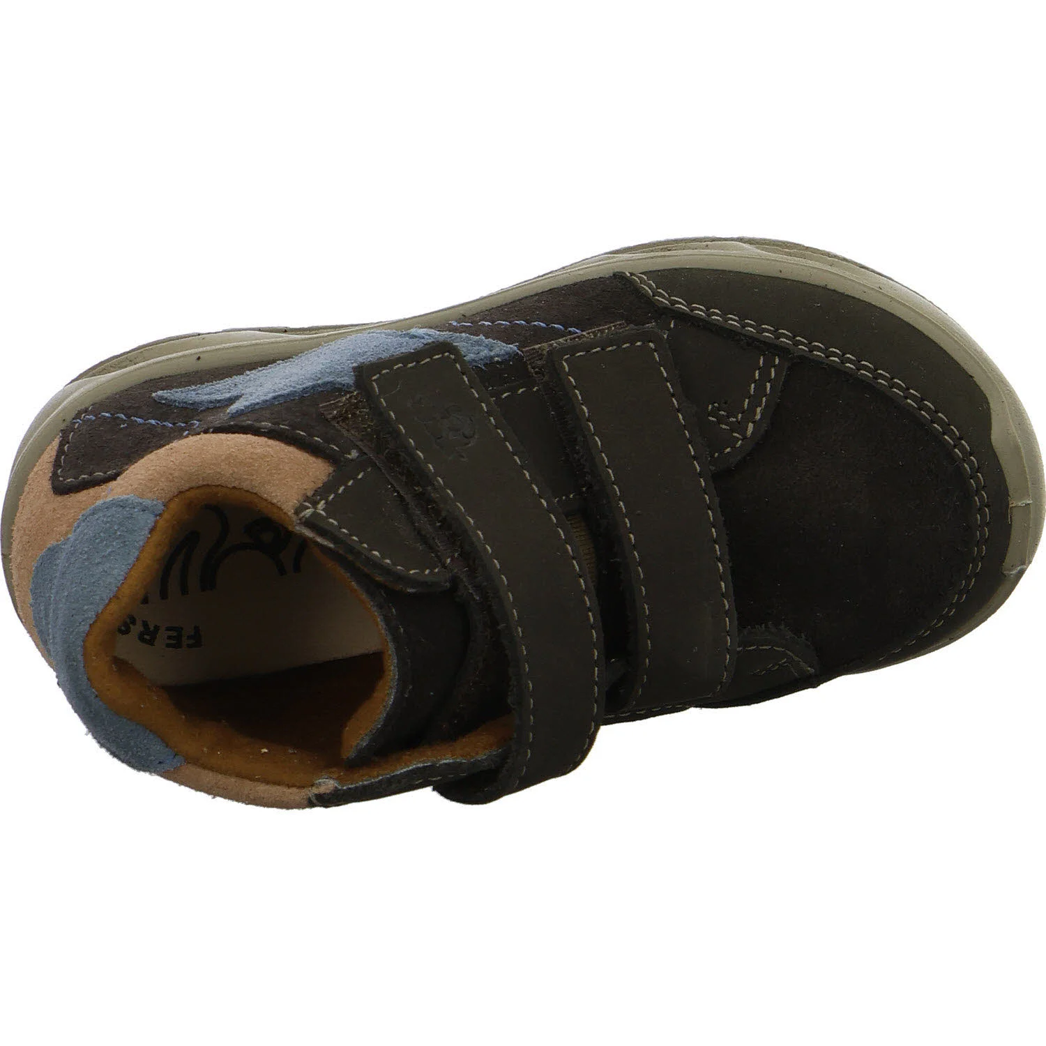 Ricosta Kinderschuh zum Schlupfen 50 2101802/281 Kimi cafe WMS mittel