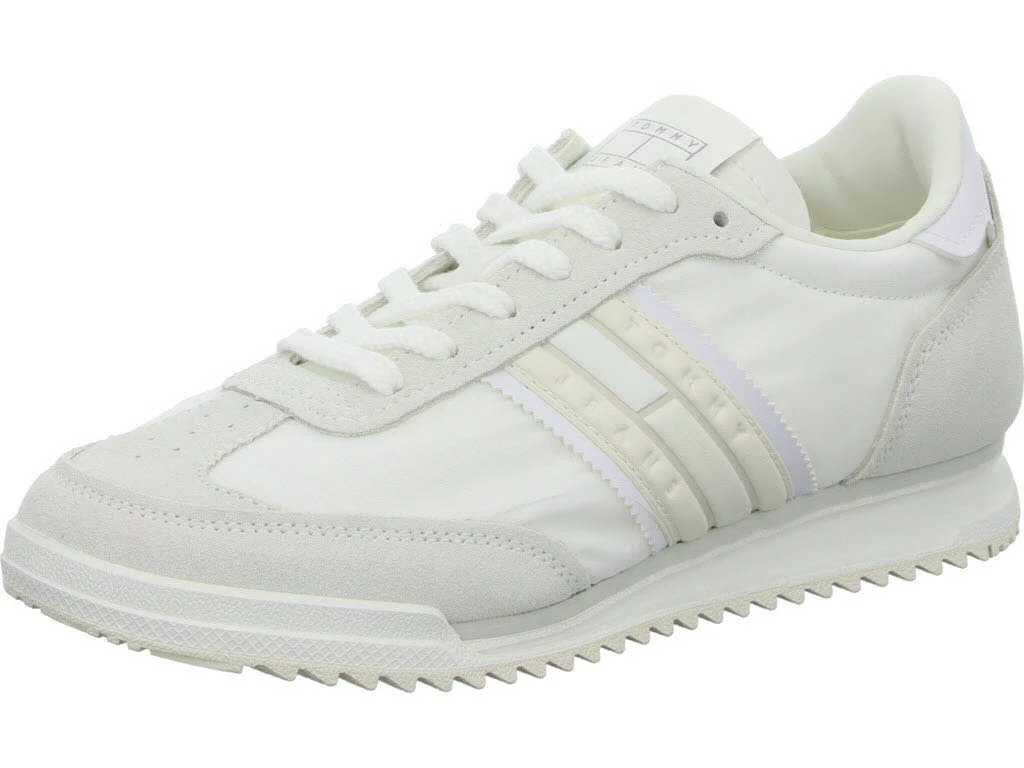 Tommy Jeans Damen Schnürschuhe EN0EN02717YBL TJW RETRO RUNNER CLEATED ecru normal