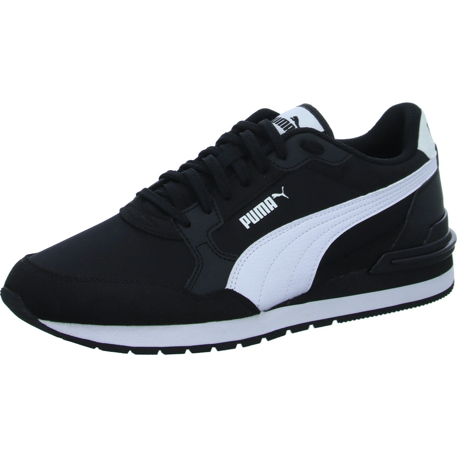 Puma Herren Schnürschuhe 399069/001 ST RUNNER V4 NL PUMA BLACK-PUMA WHIT normal
