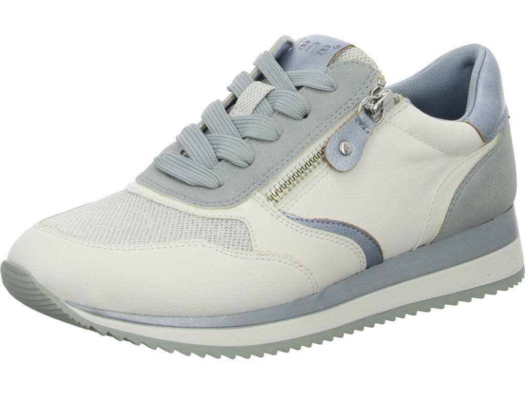 Jana Damen Schnürschuhe 8-23774-43/833 8-23774-43 sky H (weit)