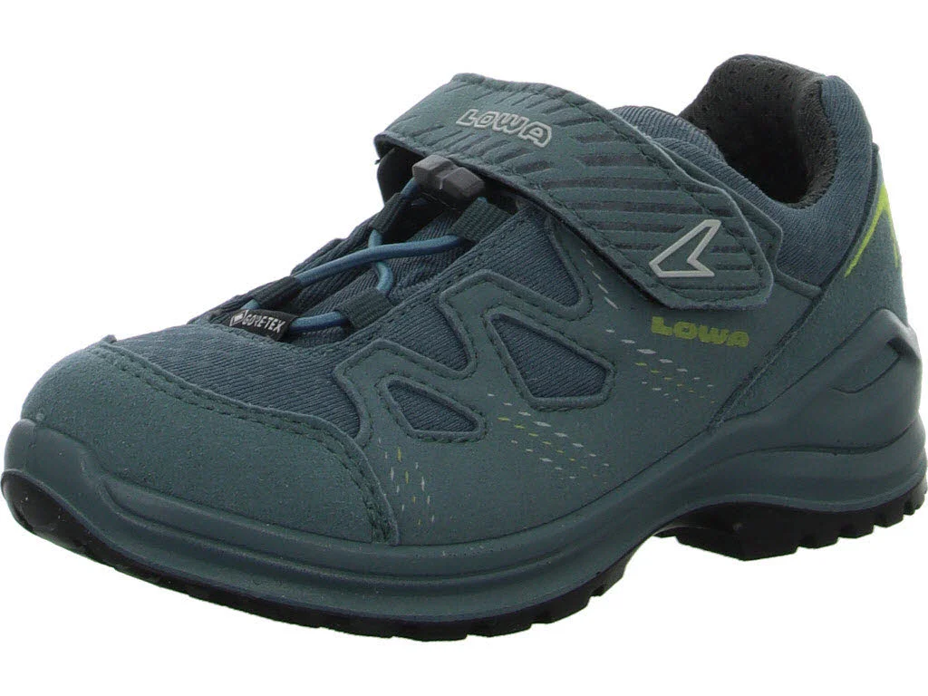 Lowa Kinderschuh zum Schlupfen 641622/7535 Innox Evo II GTX Lo Jr dunkelpetrol/farn normal