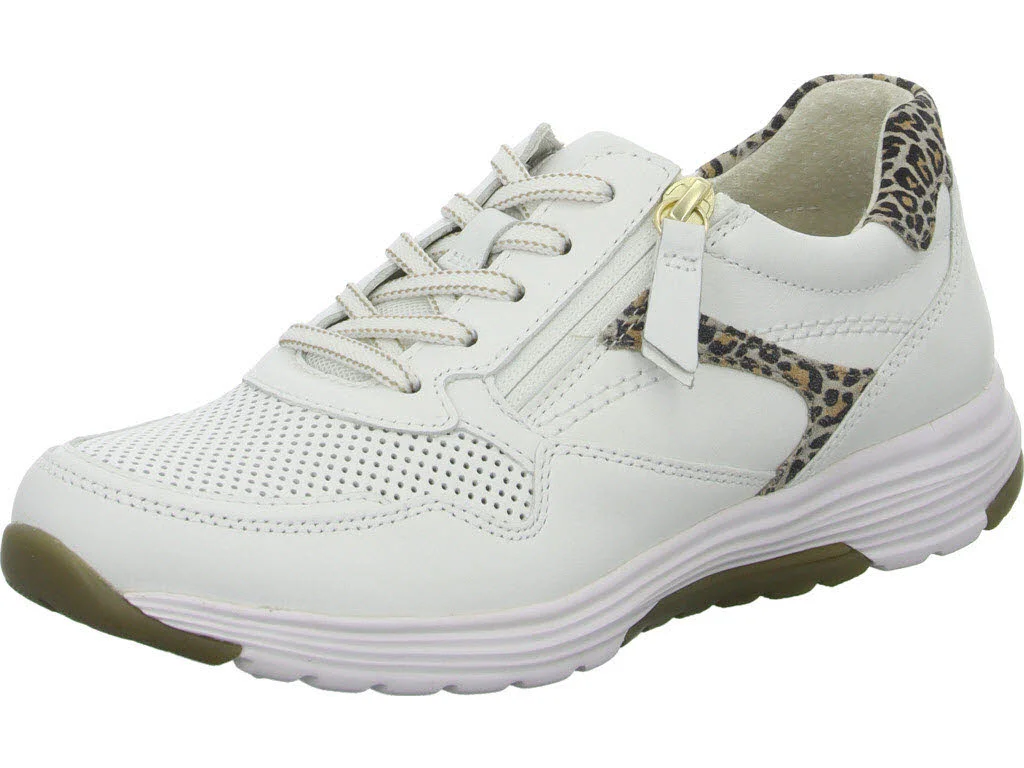 Gabor Rollingsoft Damen Schnürschuhe 86.978.25 86.978 weiss/oak (perf.) G (normal)