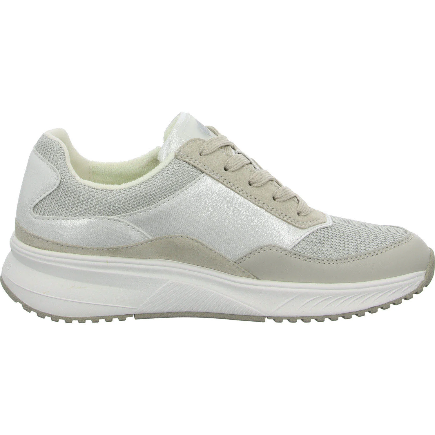 Element 7 von 8 (Bild) – Waldläufer Damen Schnürschuhe 765001-101/339 H-Mara grau weiß grau H (weit)