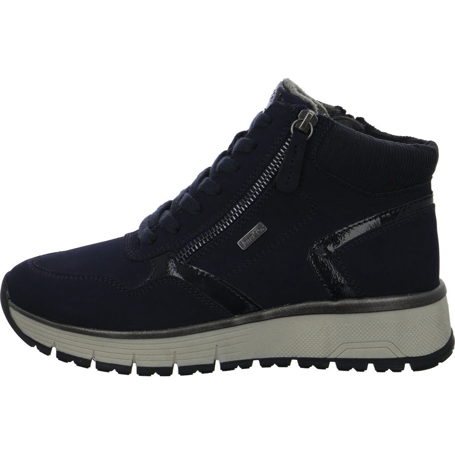 Element 6 von 8 (Bild) – Jana Damen Schnürstiefel 8-26268-45-805 8-26268-45 navy H (weit)