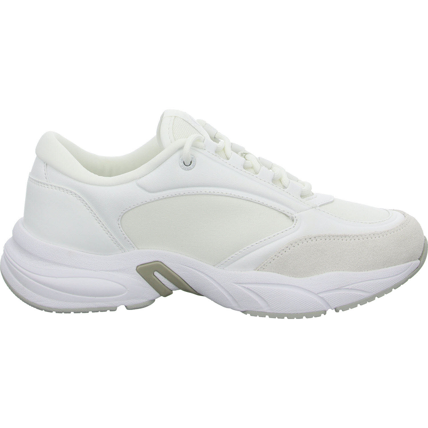 Calvin Klein Damen Schnürschuhe YW0YW01743YAF RETRO TENNIS MG MIX brigth white normal