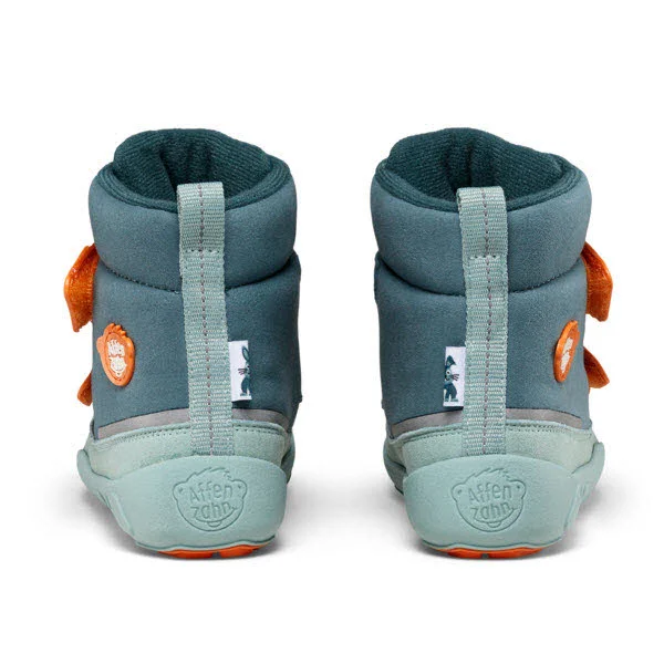 Affenzahn Kinder Winterstiefel 01249-20153 Winterstiefel Vegan Comfy Hase grün,türkis normal