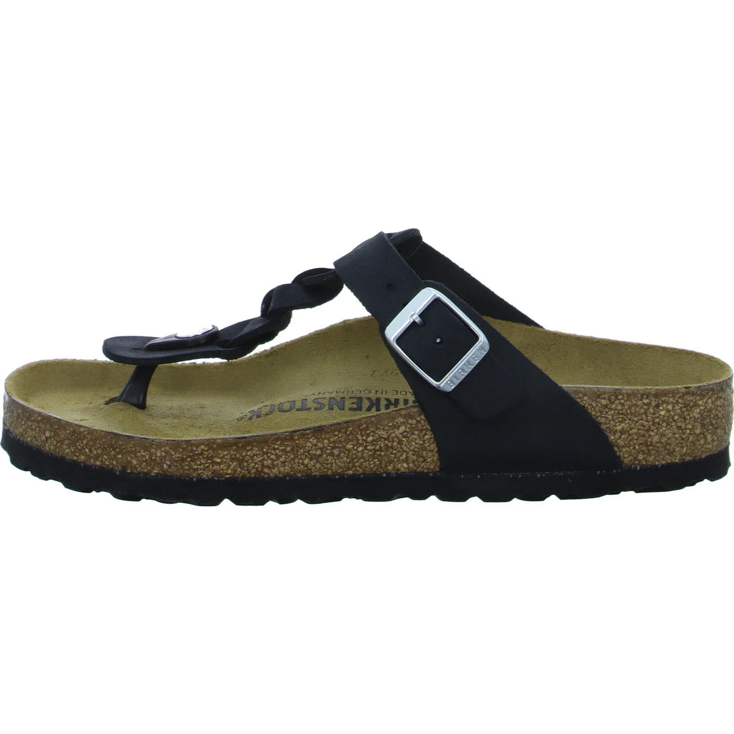 Element 6 von 8 (Bild) – BIRKENSTOCK Pantoletten 1021349 Gizeh Braided schwarz normal