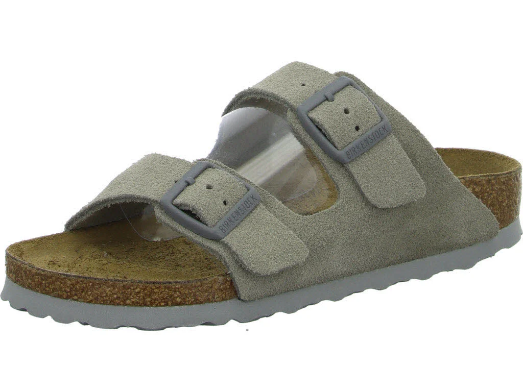 BIRKENSTOCK Pantoletten 1027687 Arizona stone coin schmal