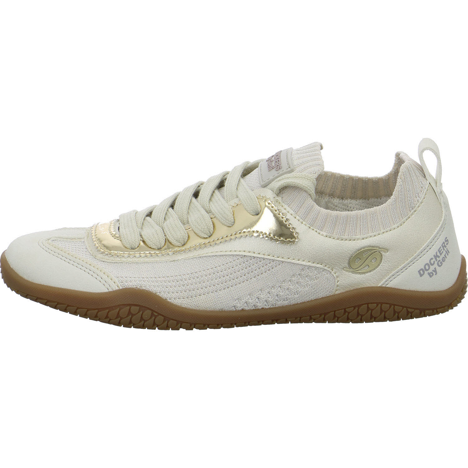 Dockers by Gerli Slipper 53GE215702512 53GE215702 offwhite/grau normal