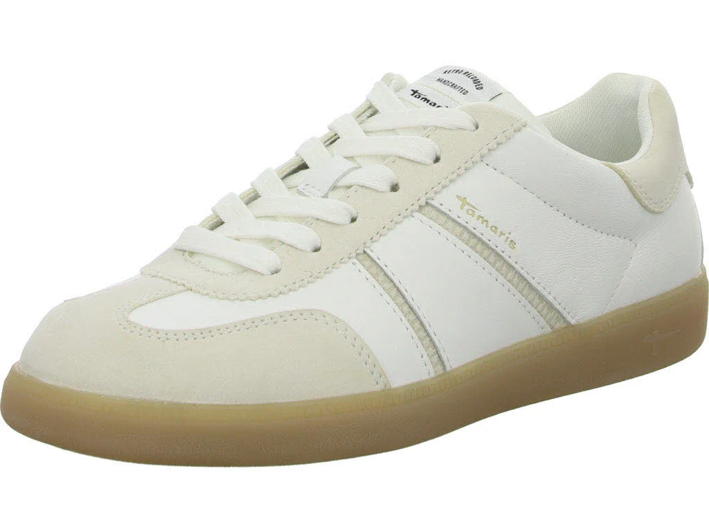 Tamaris Damen Schnürschuhe 1-23624-43/197 1-23624-43 white comb normal