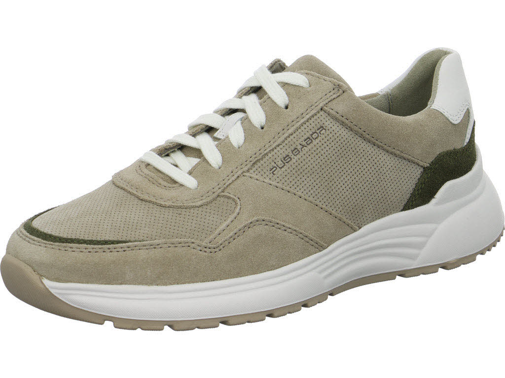 PIUS Gabor Herren Schnürschuhe 1079.10.03 1079.10 beige/fern/white G 1/2 (normal)