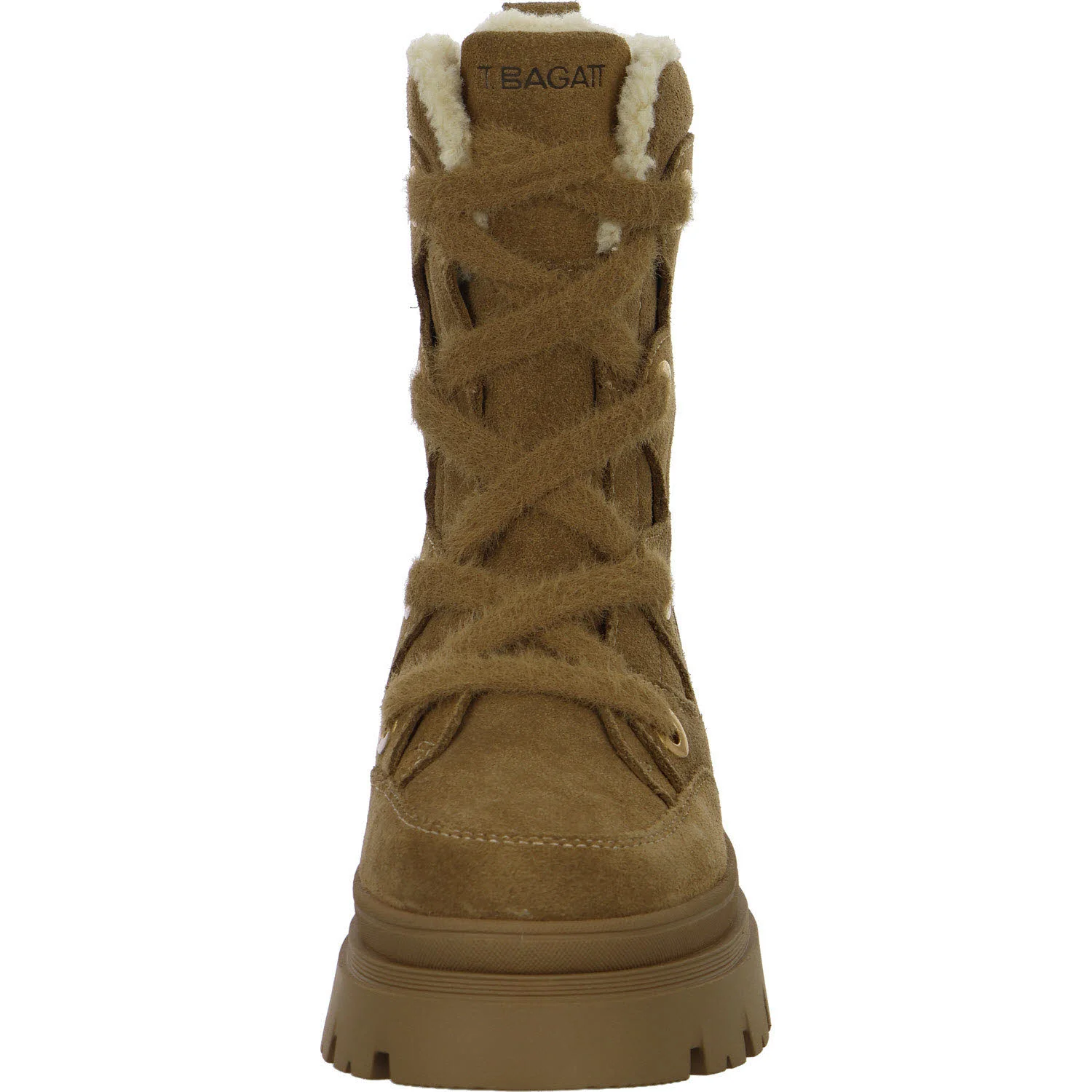 TT.Bagatt Damen Schnürstiefel warm D31AYD321400-6052 D31AYD321400 brown/beige normal