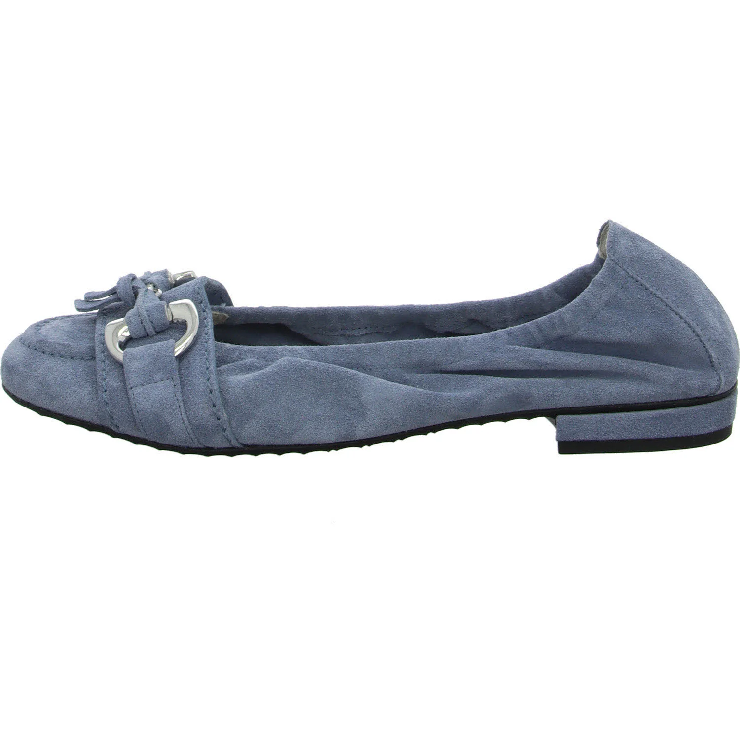 Kennel & Schmenger Damen Ballerina 51-10300.353 Malu cielo/silver normal