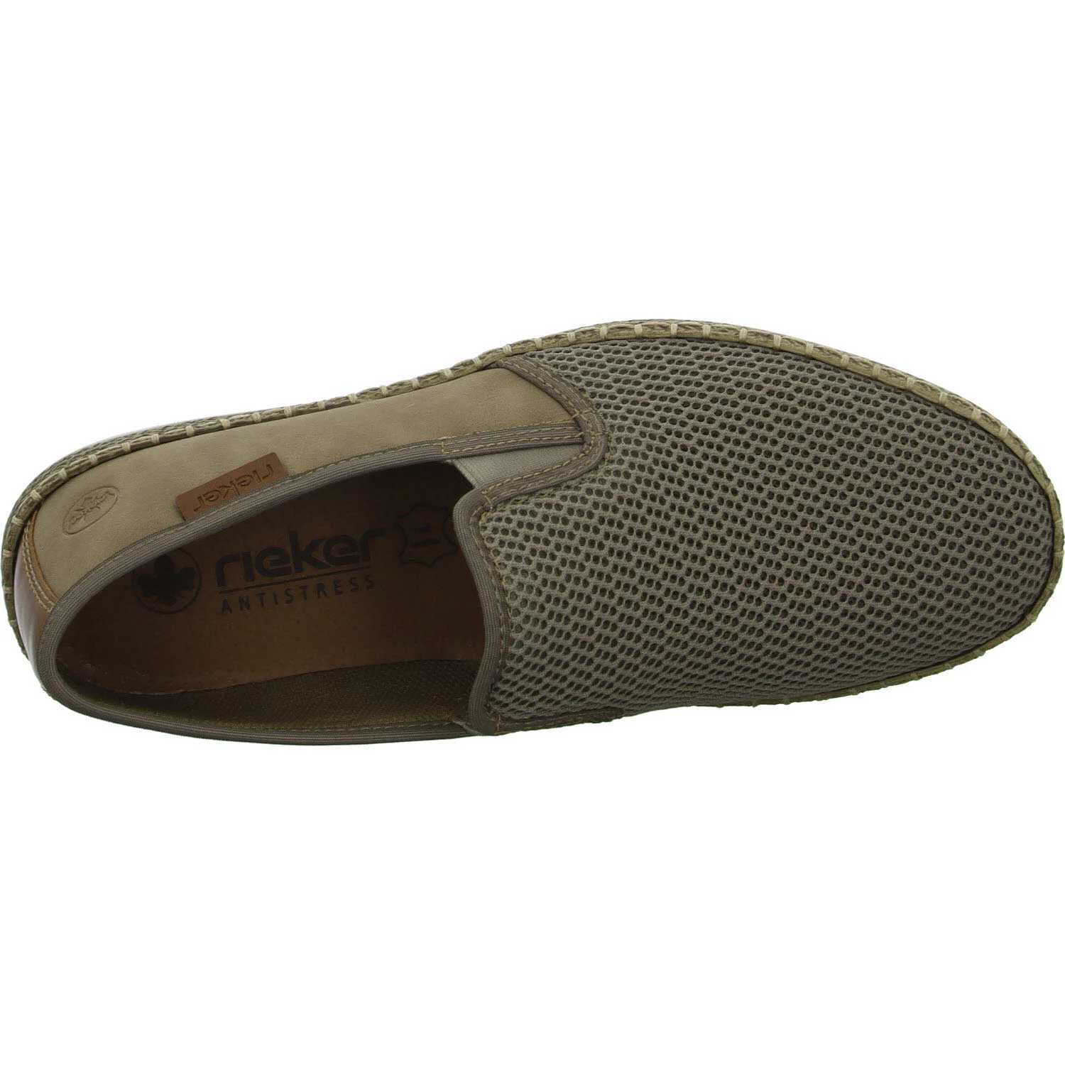 Rieker Herren Slipper B5265-65 B5265 kiesel/fango/amarett G 1/2 (weit)