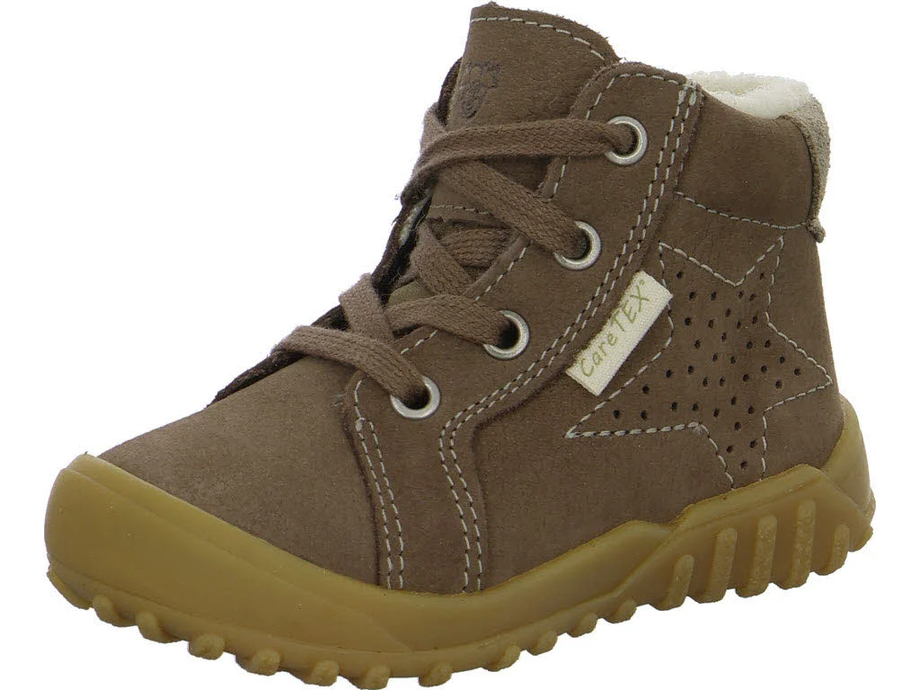 Ricosta Kinder Schnürstiefel 50 3300303/270 Denny schoko WMS weit