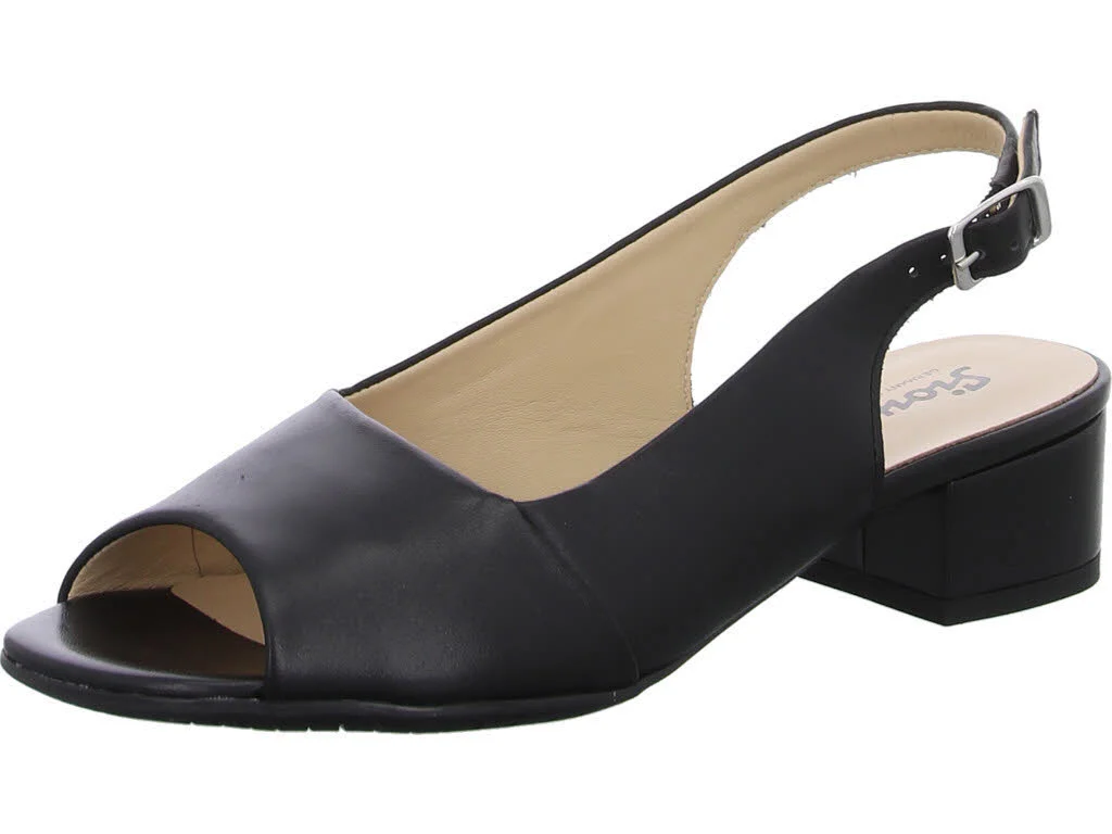 Sioux Damen Sandalen 63633 Zippora schwarz G (normal)