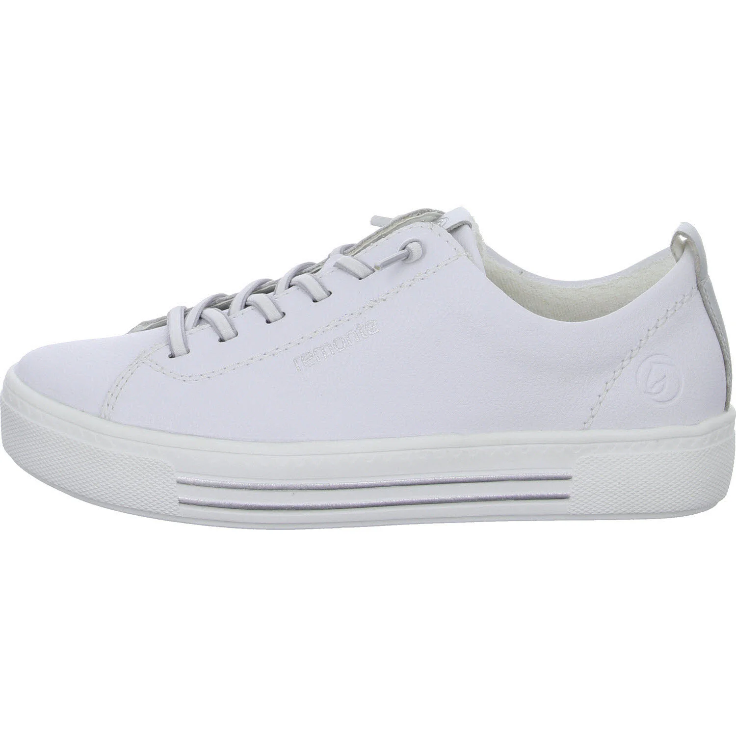 Element 6 von 8 (Bild) – Remonte Damen Slipper D0913-80 D0913 weiss/silver G (weit)