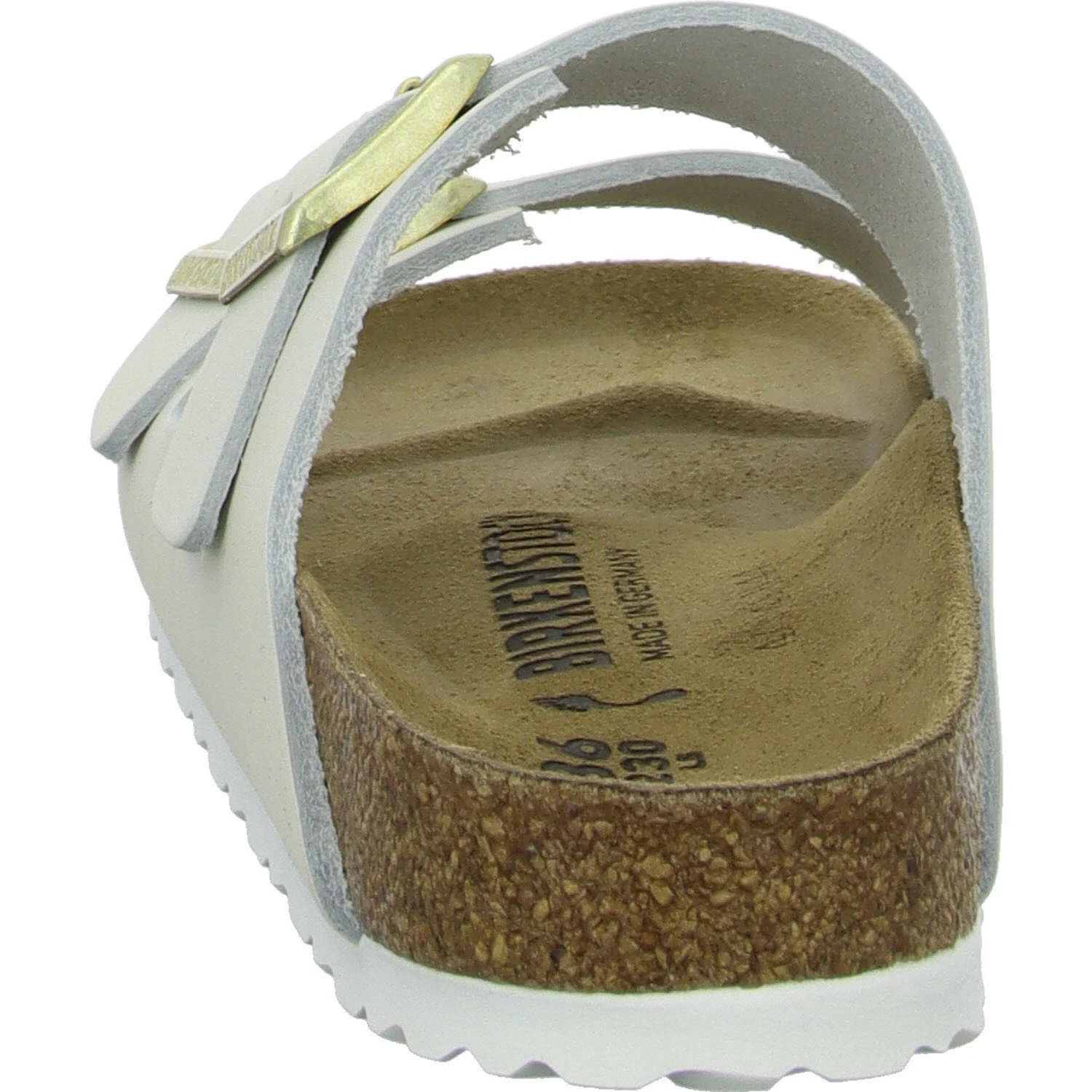 Element 4 von 8 (Bild) – BIRKENSTOCK Pantoletten 1029475 Arizona antique white schmal