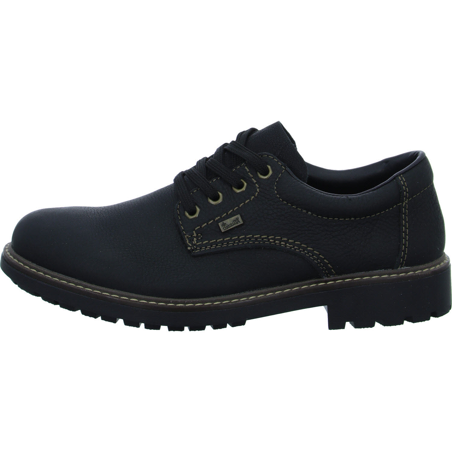 Rieker Herren Schnürschuhe B4610-00 B4610 schwarz/schwarz G 1/2 (weit)