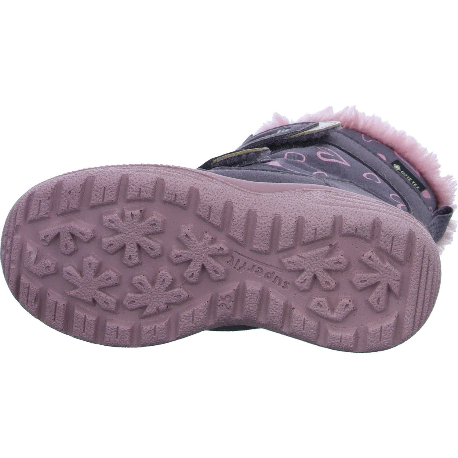Element 5 von 8 (Bild) – Superfit Kinder Winterstiefel 1-009091-8510 Crystal lila/rosa WMS mittel