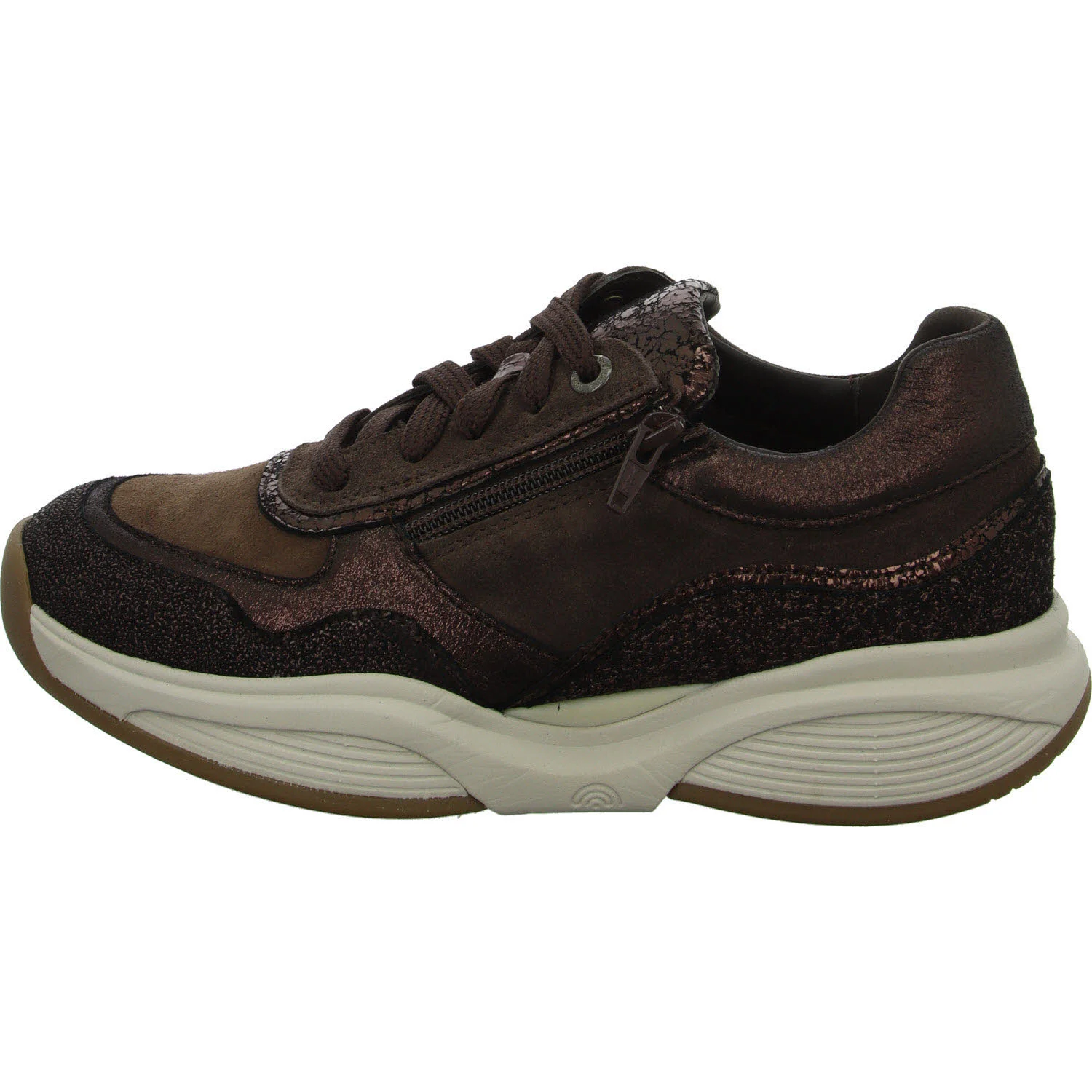 Xsensible Damen Schnürschuhe 30085.2/307-HX SWX11 dark brown HX (weit)