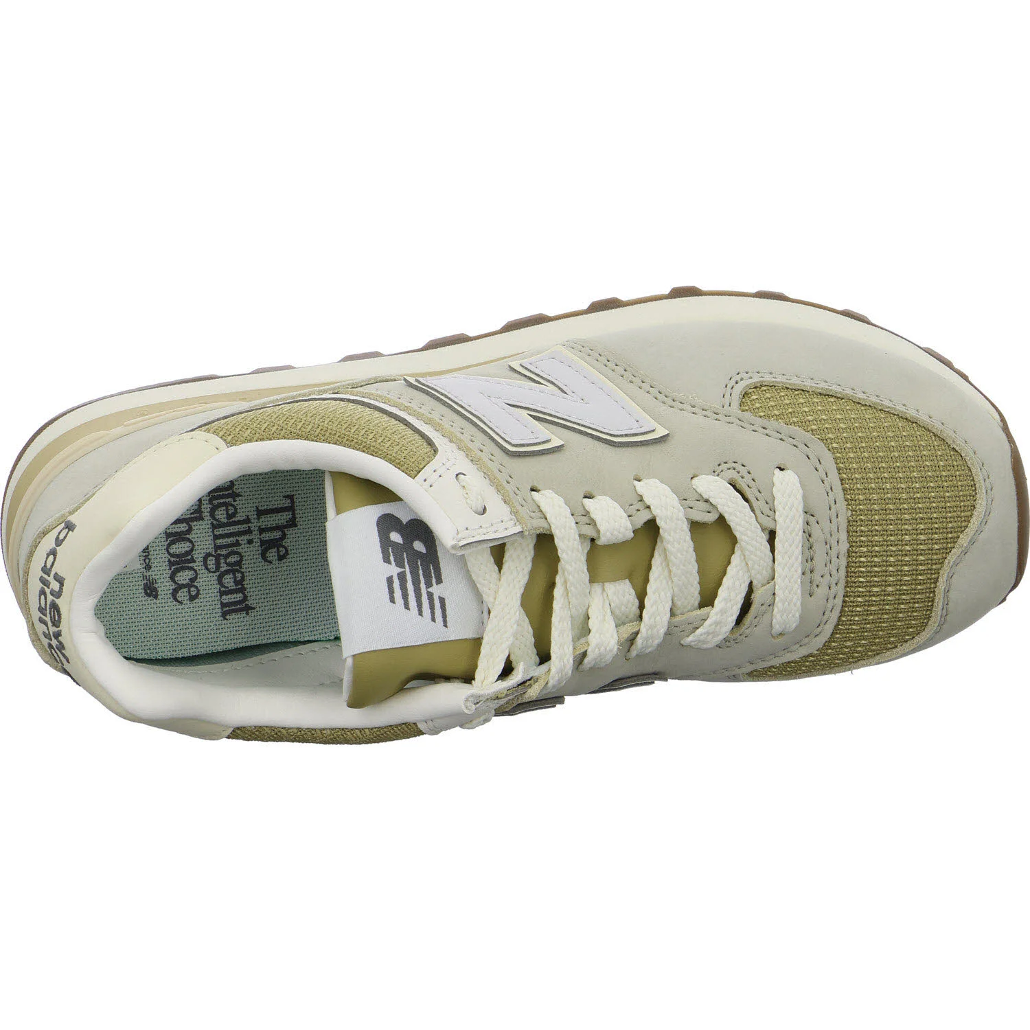 New Balance Herren Schnürschuhe U5748DF 574 shipyard/dark silver metallic normal
