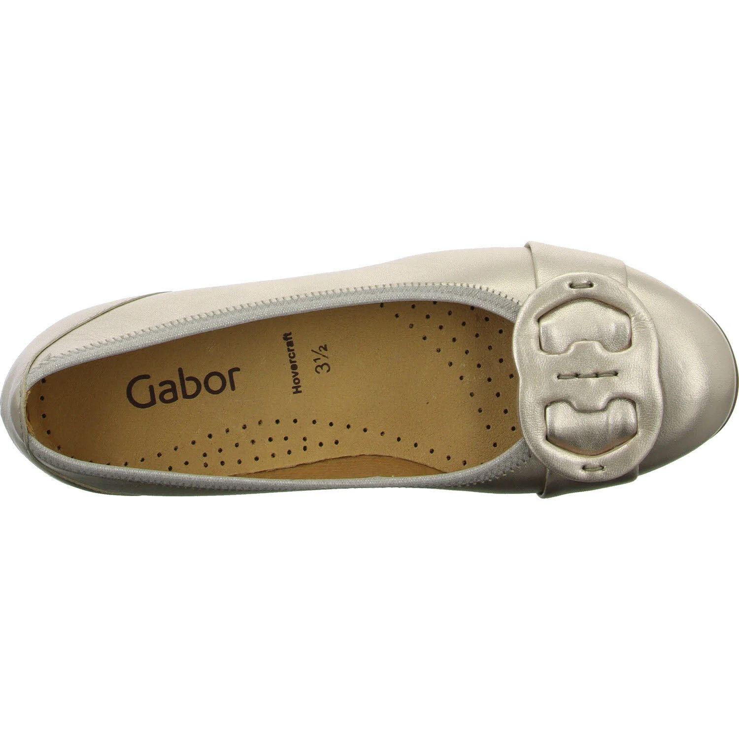 Element 8 von 8 (Bild) – Gabor Damen Ballerina 64.163.62 64.163 puder F (schmal/normal)