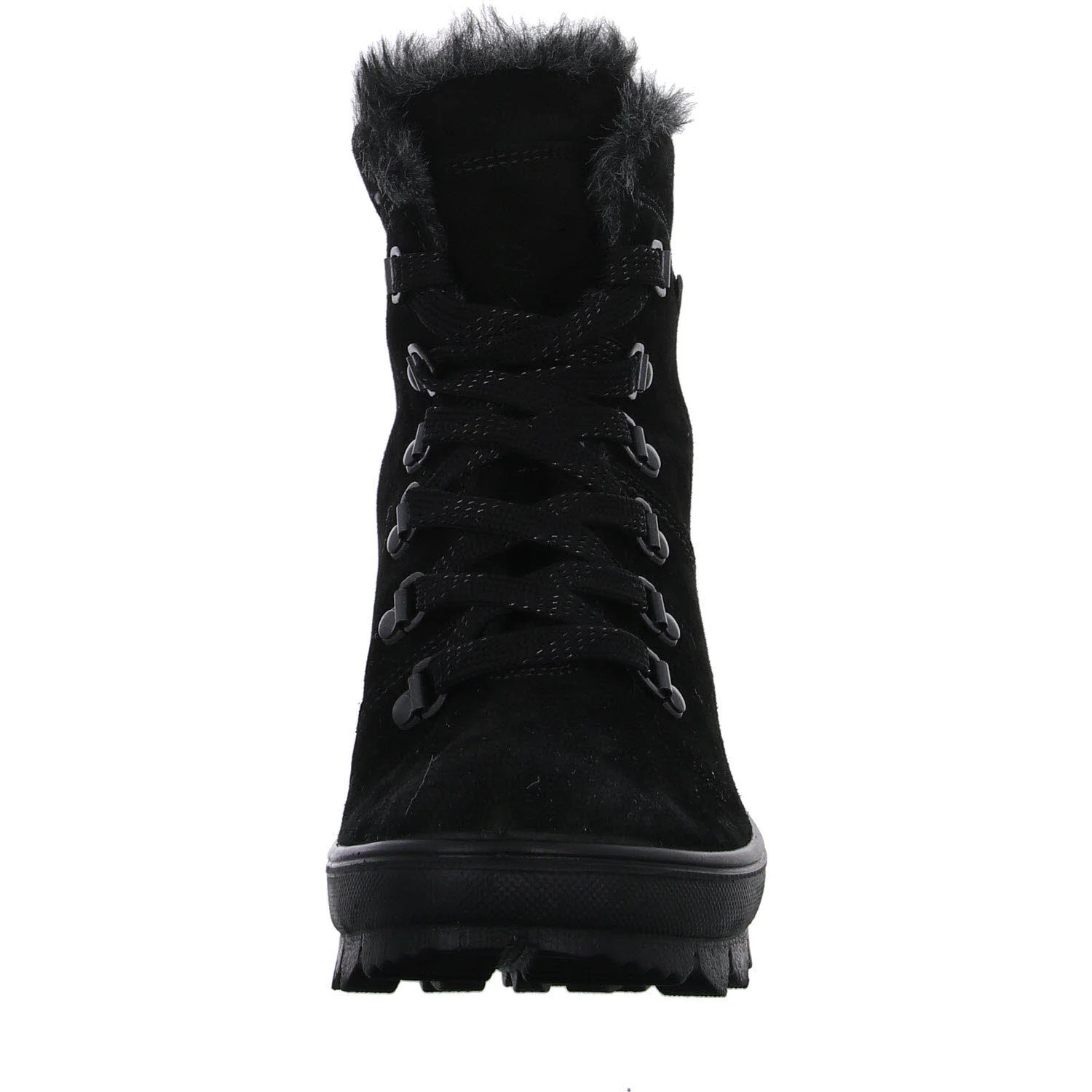 Legero Damen Schnürstiefel warm 2-000503-0000 Novara schwarz (schwarz) G (normal)