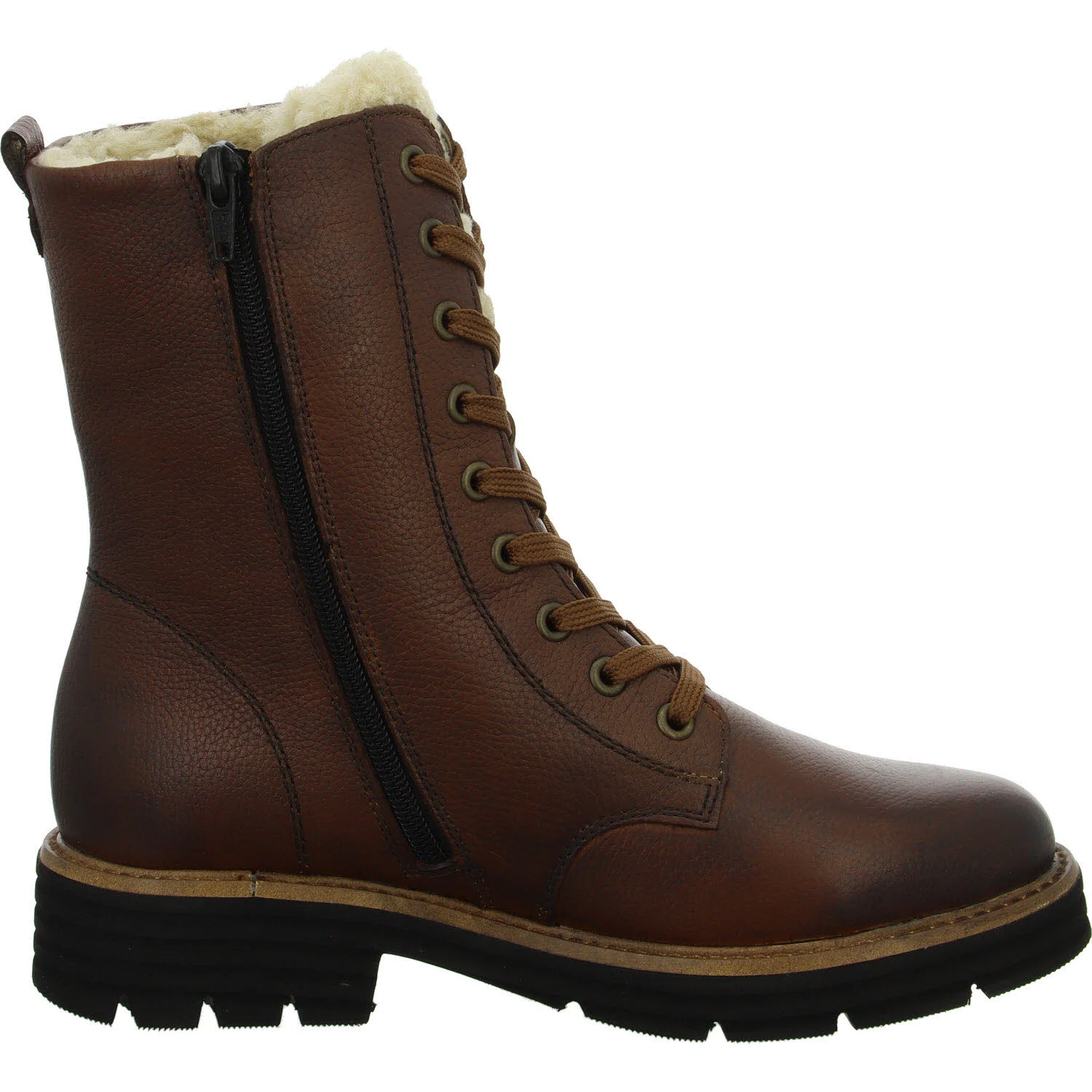 Element 7 von 8 (Bild) – Remonte Damen Schnürstiefel warm D3A73-24 D3A73 amaretto/amaretto/beige G (weit)