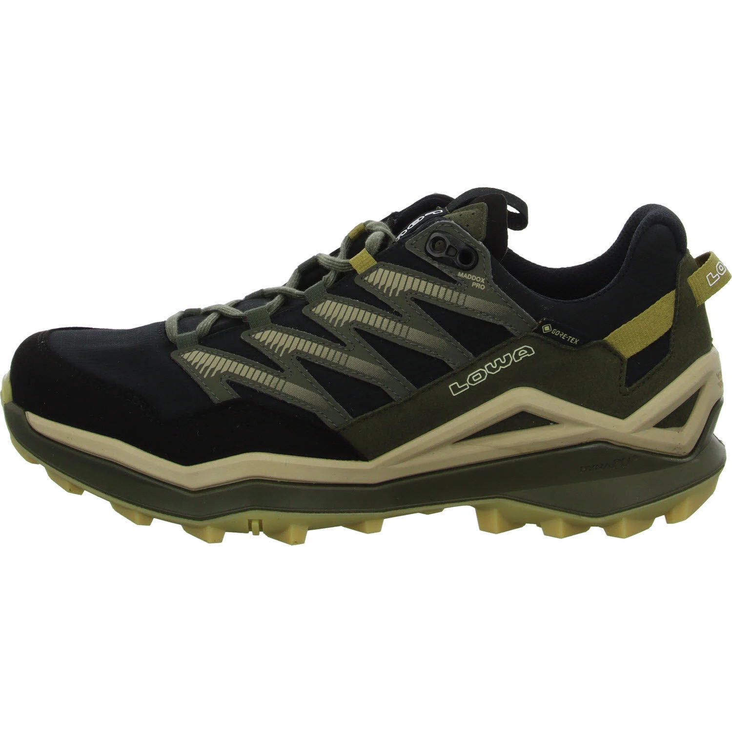 Lowa Herren Schnürschuhe 311630/9948 Maddox Pro GTX Lo schwarz/oliv normal