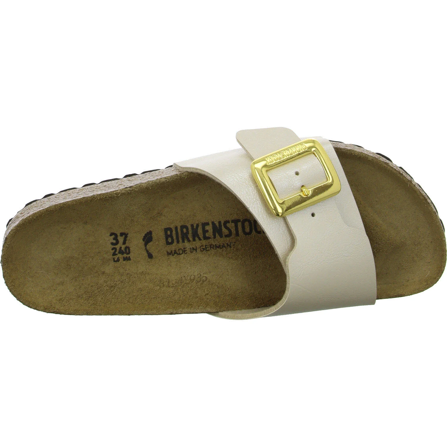 Element 8 von 8 (Bild) – BIRKENSTOCK Pantoletten 1029393 Catalina Cushion Buckle graceful purple white schmal