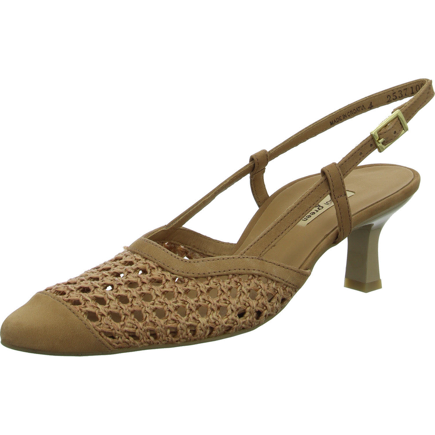 Paul Green Damen Sling 6144-010 6144 sisal normal