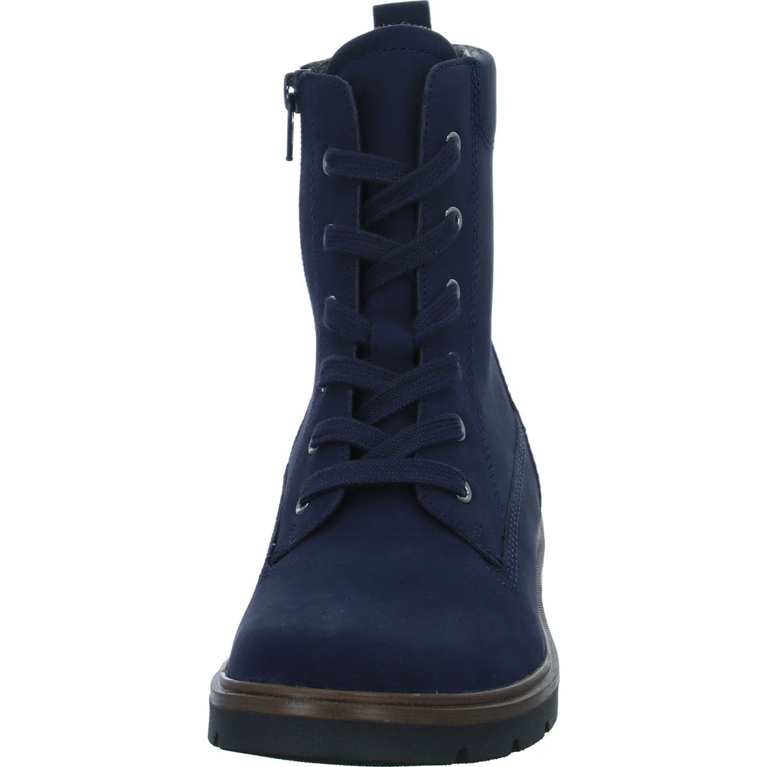Gabor Damen Schnürstiefel 8052.01.002 8052.01 marine F (schmal/normal)