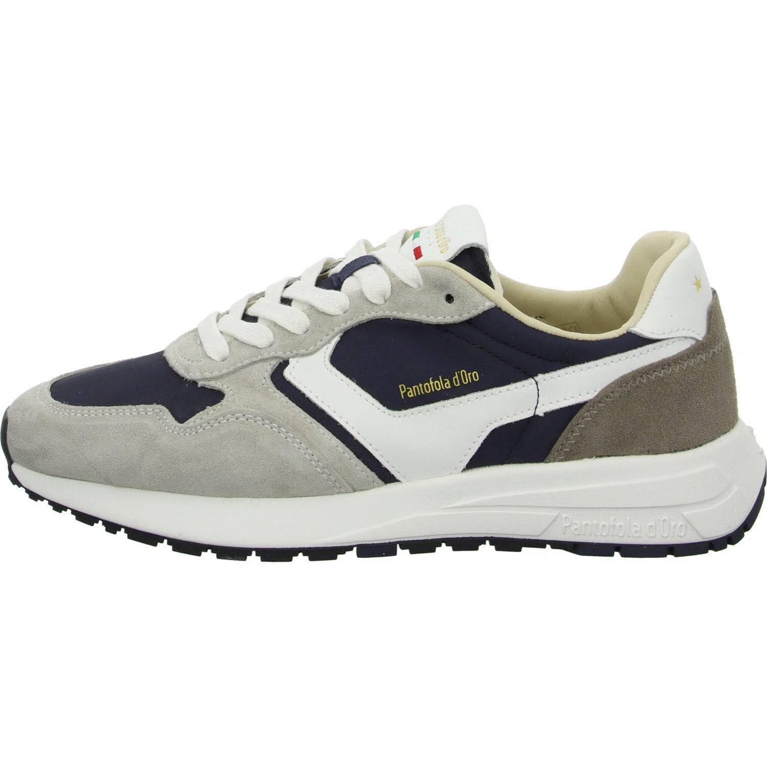 Pantofola d'Oro Herren Schnürschuhe PD001001251M-01 9119 CAMMINARE grey/navy normal