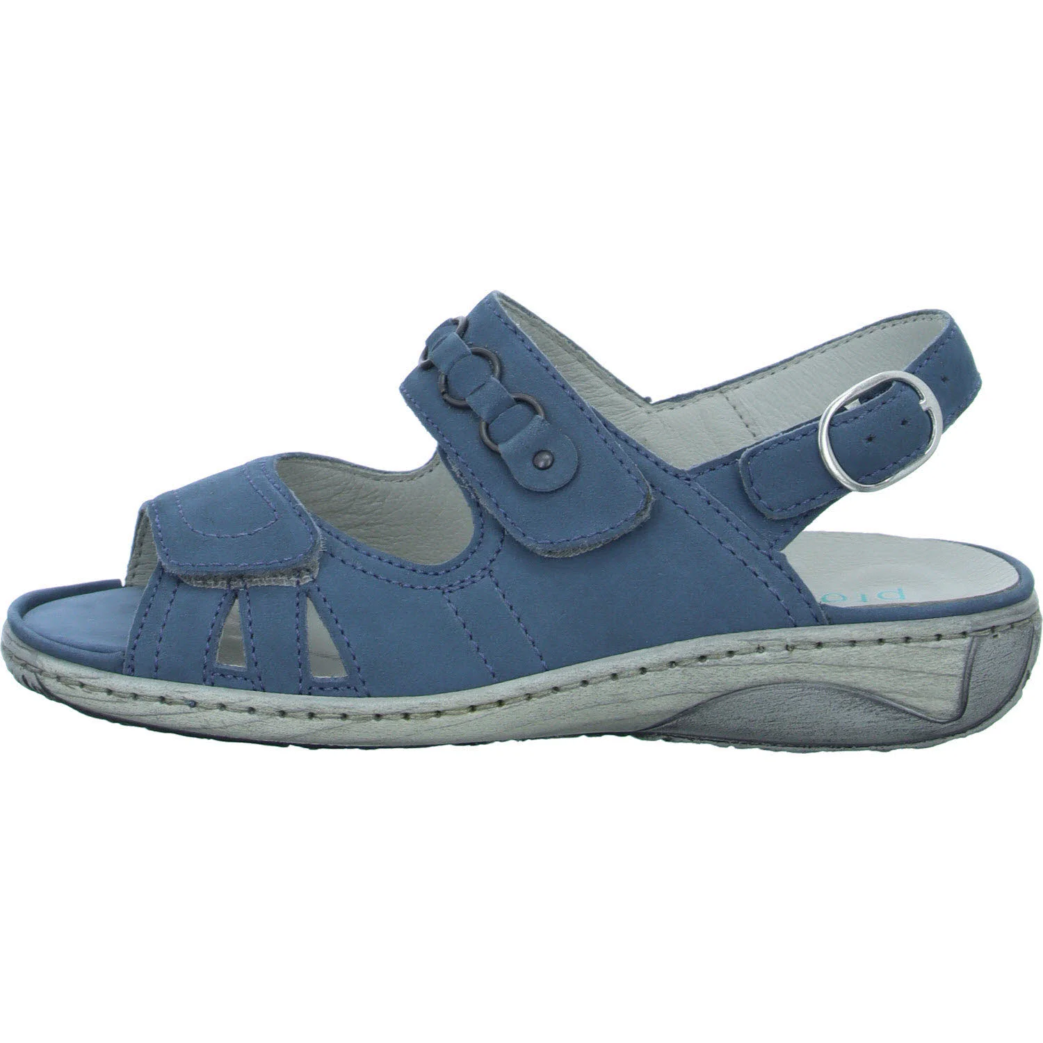 Element 6 von 8 (Bild) – Waldläufer Damen Sandalen 210004-191/263 Garda denim G (normal)