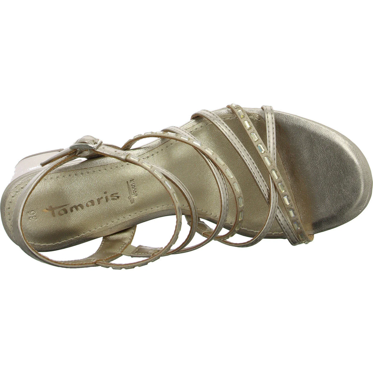 Element 8 von 8 (Bild) – Tamaris Damen Sandalen 1-28329-46/933 1-28329-46 light gold normal