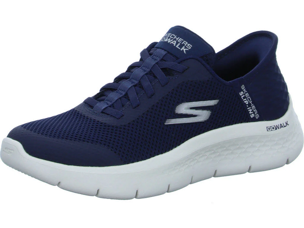 Element 1 von 8 (Bild) – Skechers Damen Slipper 124836 NVW GO WALK Flex - Grand Entry navy normal