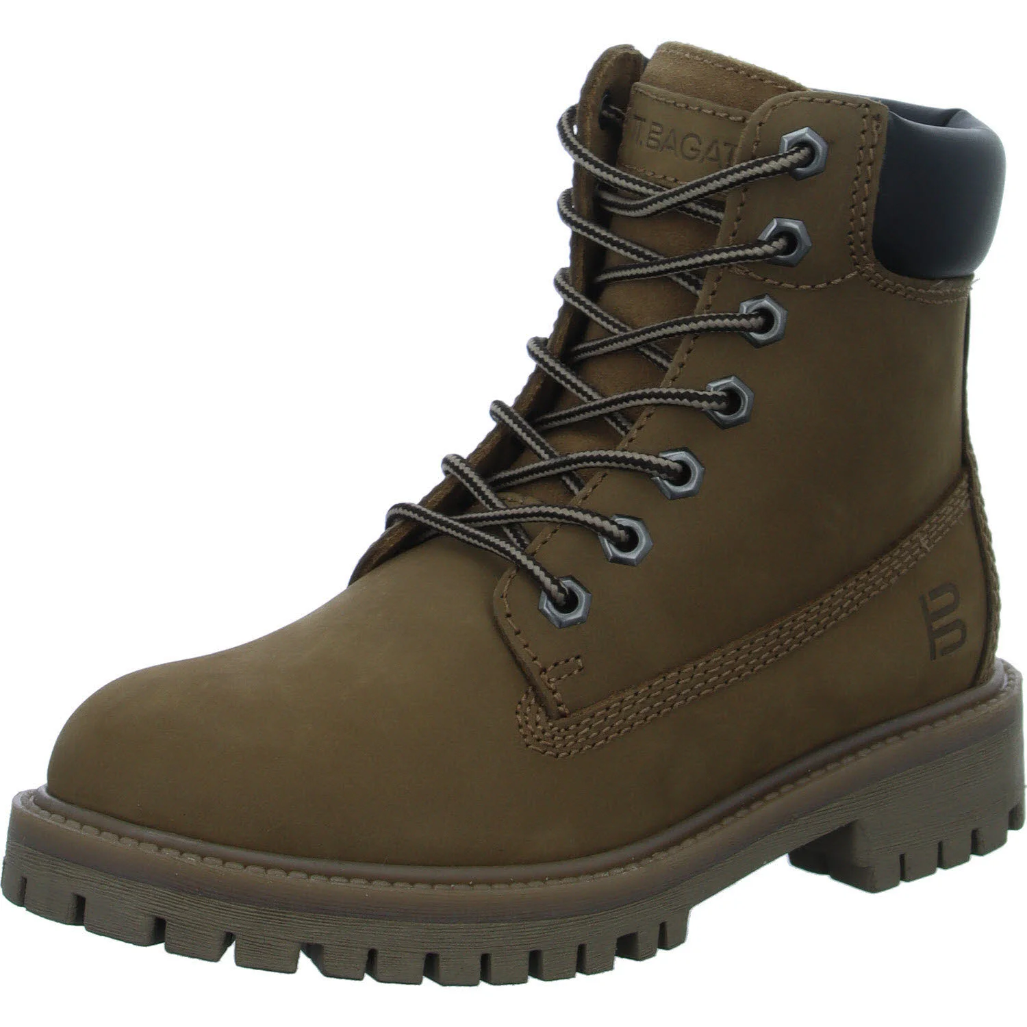 TT.Bagatt Damen Schnürstiefel D31APD301550-6410 Extim mid-brown/black normal