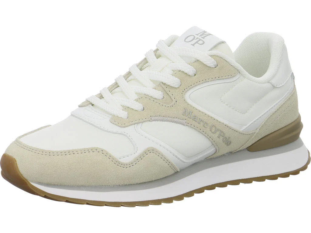 Marc O'Polo Damen Schnürschuhe 602 19323502 349 933 602 19323502 349 gray silk/offwhite normal
