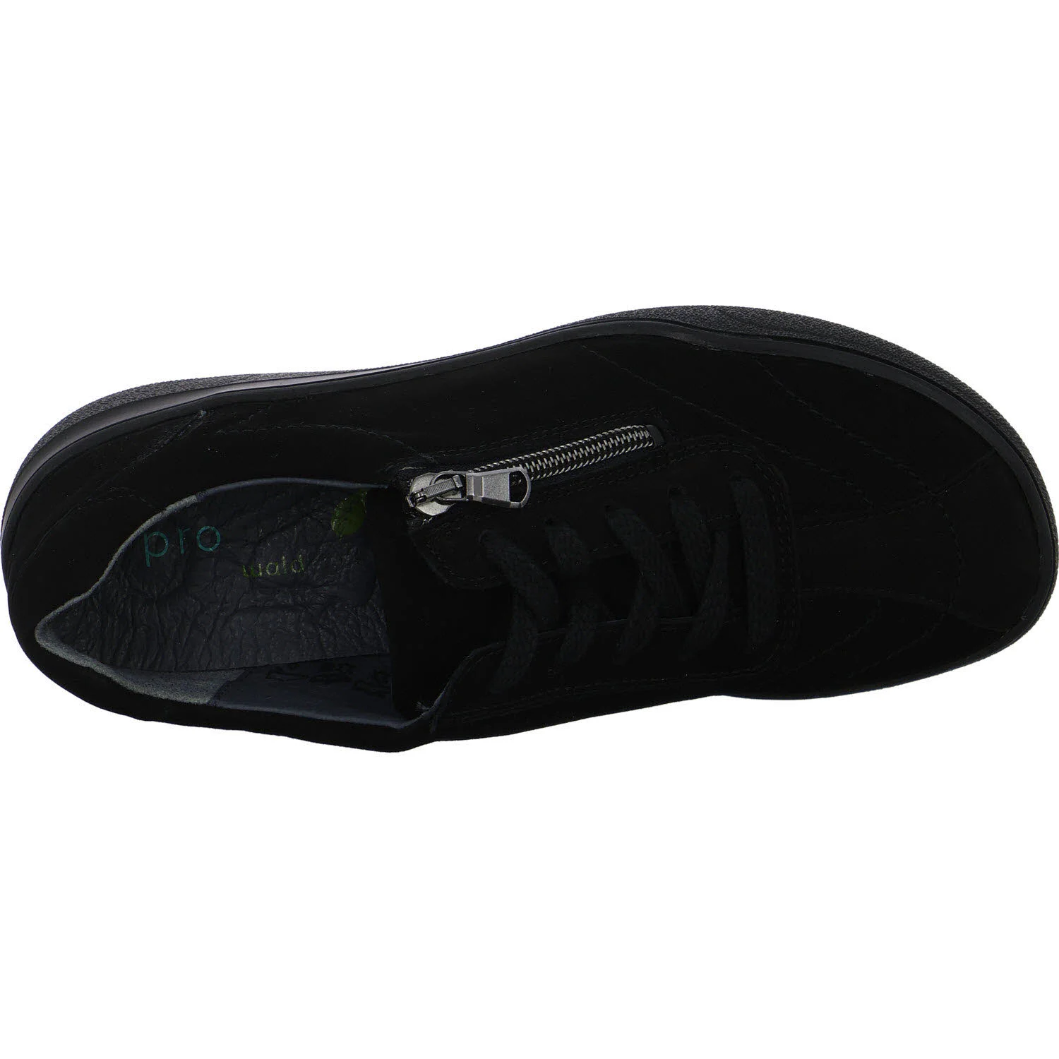 Waldläufer Damen Schnürschuhe 521001-190/001 H-Linea schwarz H (weit)