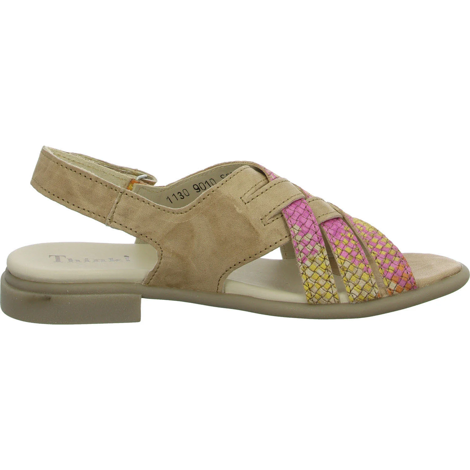 Element 7 von 8 (Bild) – Think Damen Sandalen 3-001130-9010 KAMAA fuxia/kombi F 1/2 (normal)