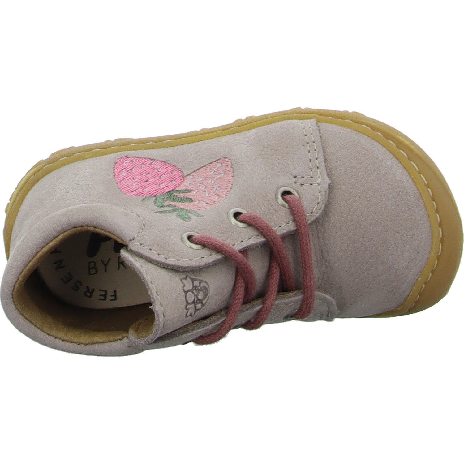 Ricosta Kinder Halbschuhe zum Schnüren 50 1203202/320 Mecki viola (Erdbeeren) WMS mittel