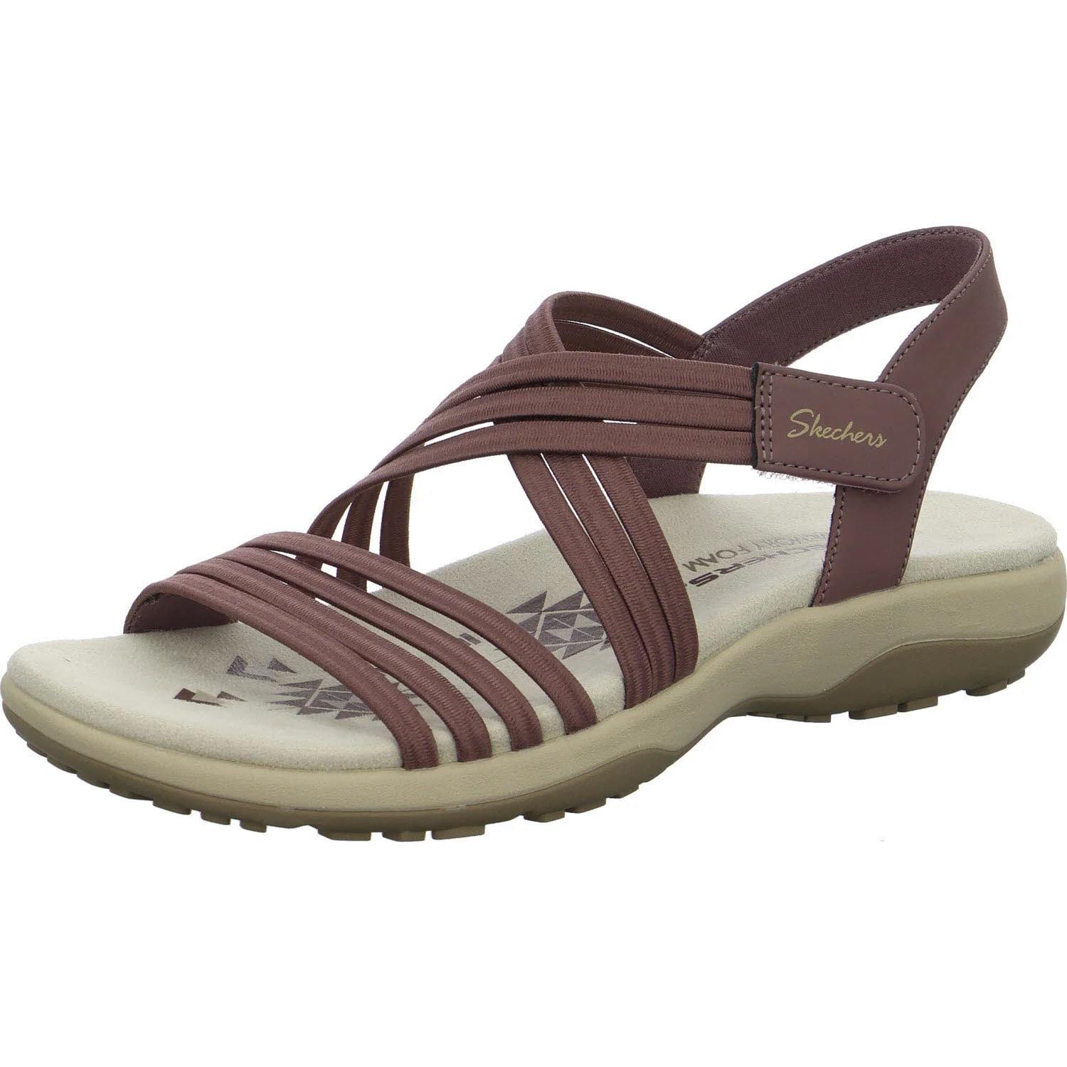 Skechers Damen Sandalen 164036 MVE Reggae Slim - Sunnyside 2.0 mauve normal