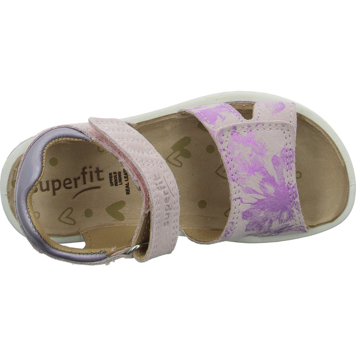 Element 8 von 8 (Bild) – Superfit Kinder Sandalen 1-609004-5550 Sparkle rosa WMS mittel